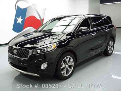 Kia Sorento SX V6 HTD LEATHER PANO (2016)