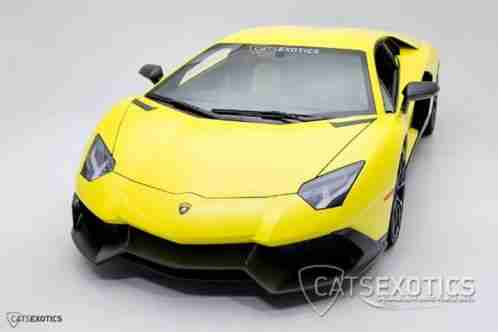 2014 Lamborghini Aventador 50th Anniversario LP720