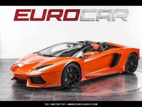 2014 Lamborghini Aventador LP 700-4 Roadster