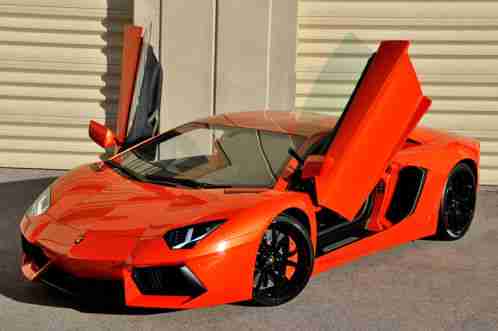 2012 Lamborghini Aventador LP700-4! $423, 350 MSRP! 929 Miles!