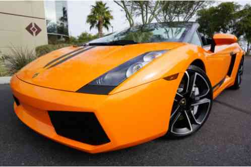 2008 Lamborghini Gallardo 08 Gallardo Spyder Convertible Clean CarFax Only 1