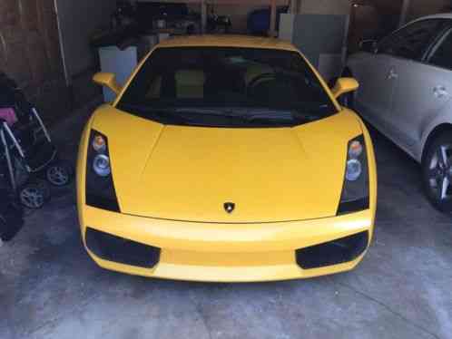 2004 Lamborghini Gallardo 2 door coupe with E gear