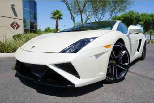 2013 Lamborghini Gallardo 2013 Gallardo LP560-4 Coupe LP-560 AWD Balloon Whi