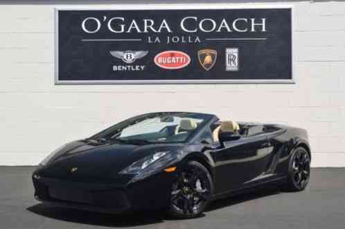 2008 Lamborghini Gallardo 2dr Convertible