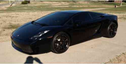 2007 Lamborghini Gallardo Gallardo Blacked Out 600+ HP Exhaust Tune Rare Int