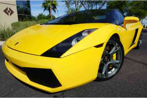 2004 Lamborghini Gallardo Gallardo Coupe 6 Speed Manual V10 AWD