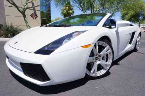 2008 Lamborghini Gallardo Gallardo Spyder E-Gear