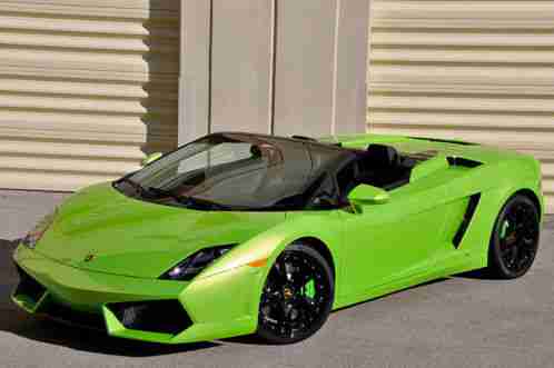 2010 Lamborghini Gallardo LP560 Syder! Ultra Rare Verde Ithica! Loaded!