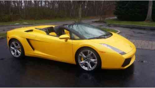 Lamborghini Gallardo Spyder (2007)