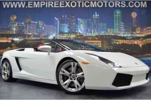 2008 Lamborghini Gallardo Spyder