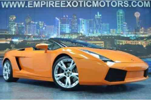 2006 Lamborghini Gallardo Spyder