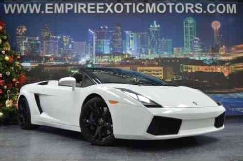 2008 Lamborghini Gallardo Spyder