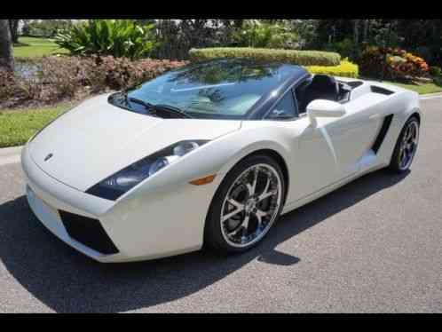 2007 Lamborghini Gallardo Spyder