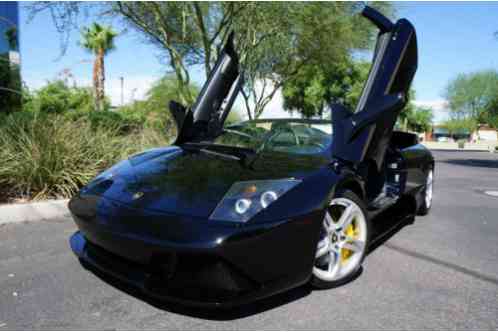 2008 Lamborghini Murcielago 08 Murci Roadster LP640 E-Gear 1 Owner Clean CarFa