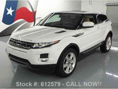 Land Rover Evoque AWD PURE 2DR SUV (2012)