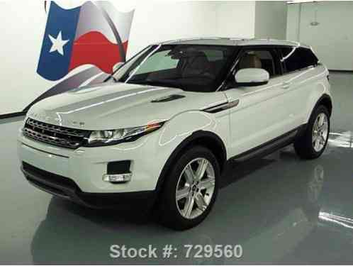 2013 Land Rover Evoque AWD PURE PLUS COUPE NAV