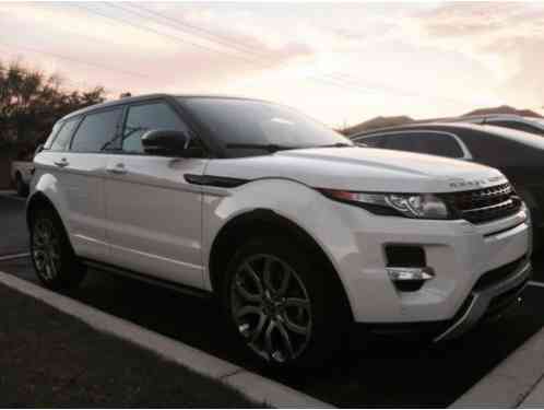 2013 Land Rover Evoque DYNAMIC