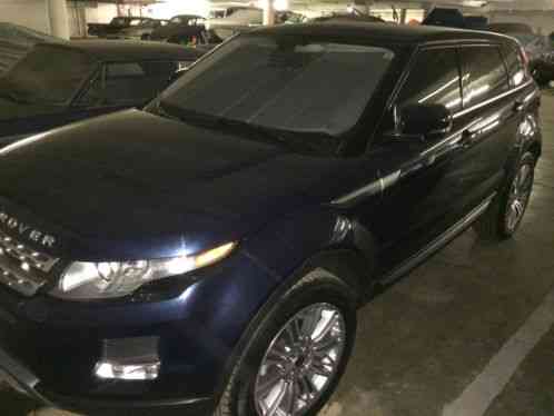 2012 Land Rover Evoque Prestige