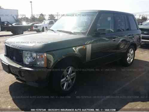 2005 Land Rover Range Rover