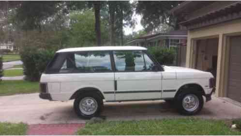 Land Rover Range Rover 2 Door (1990)