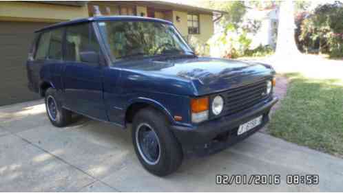 Land Rover Range Rover 2 Door (1990)