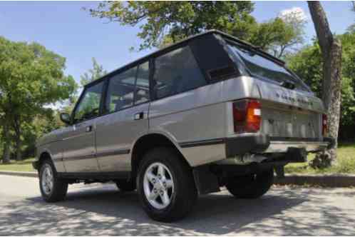 1995 Land Rover Range Rover 25th Anniversary Edition