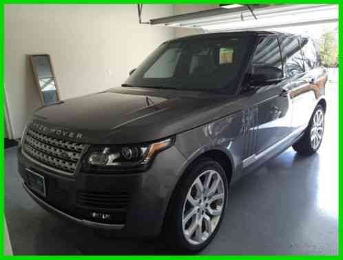 Land Rover Range Rover 3. 0L V6 (2015)