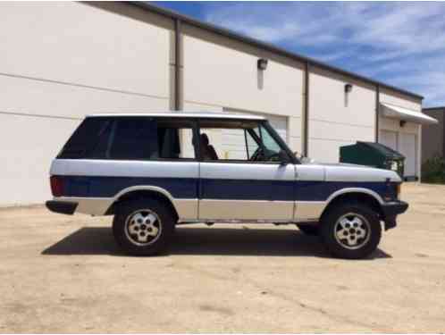 Land Rover Range Rover (1989)