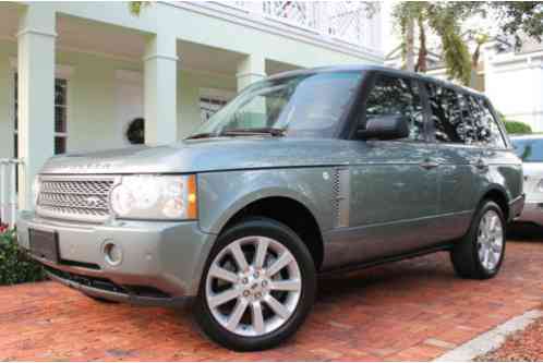 2007 Land Rover Range Rover All-Wheel Drive Supercharged Luxury SUV