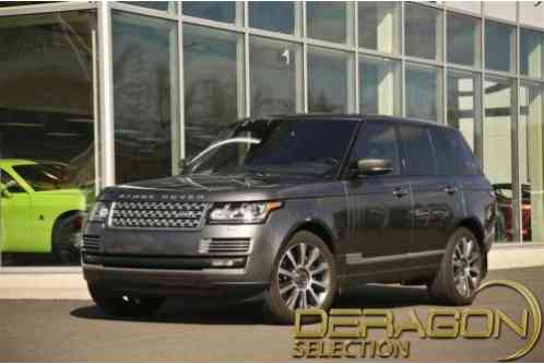 Land Rover: Range Rover AUTOBIOGRAPHY