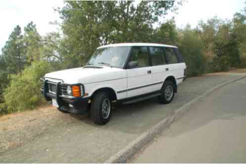 1992 Land Rover Range Rover