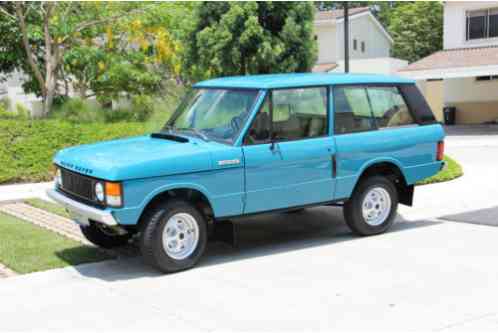 1976 Land Rover Range Rover