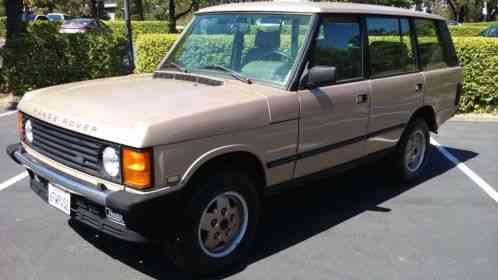 1993 Land Rover Range Rover Classic (RRC)