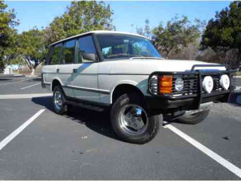 1989 Land Rover Range Rover County