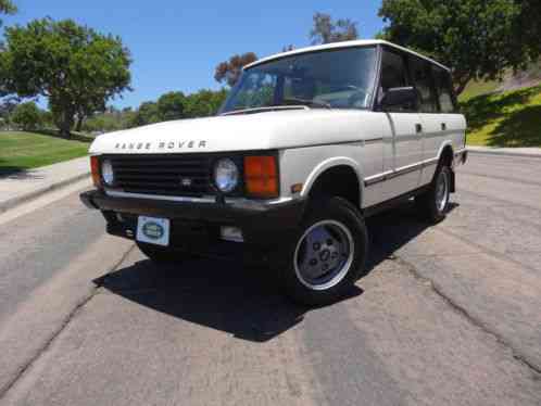 1990 Land Rover Range Rover