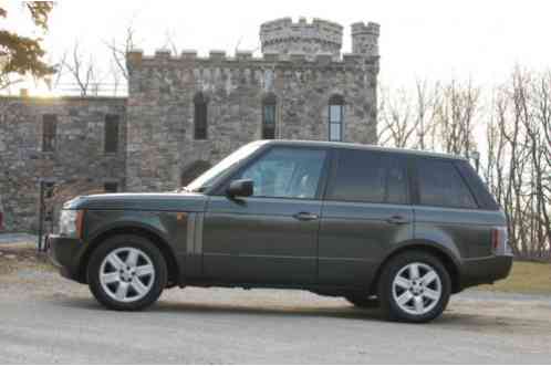 2005 Land Rover Range Rover HSE