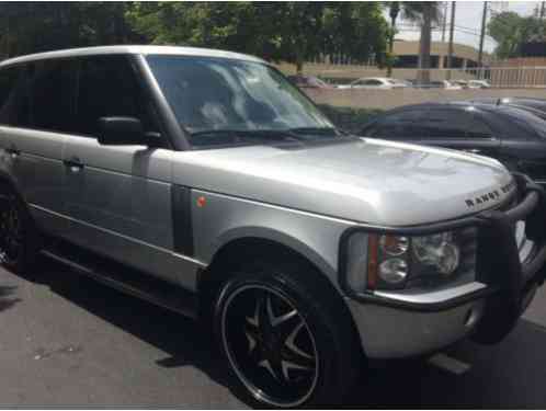 2004 Land Rover Range Rover hse