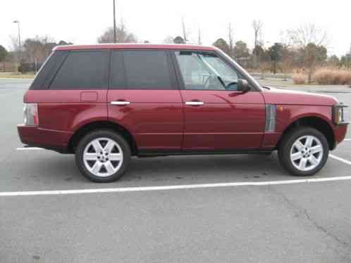 2004 Land Rover Range Rover