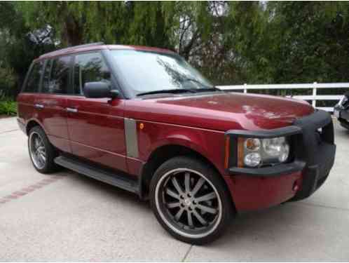 Land Rover Range Rover HSE (2004)