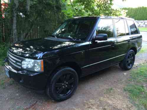 2006 Land Rover Range Rover HSE 4D