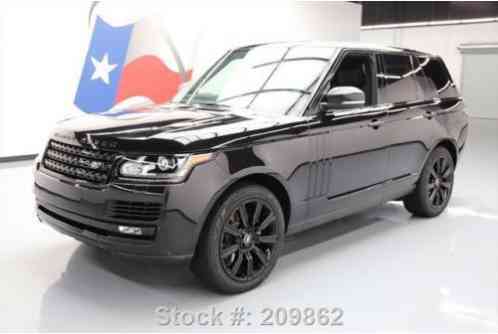 2015 Land Rover Range Rover HSE 4X4 PANO ROOF NAV