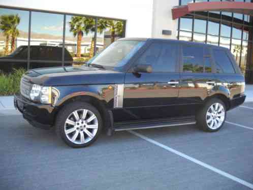 2004 Land Rover Range Rover HSE Luxury Edition