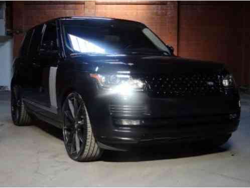 2014 Land Rover Range Rover HSE SUPERCHARGED