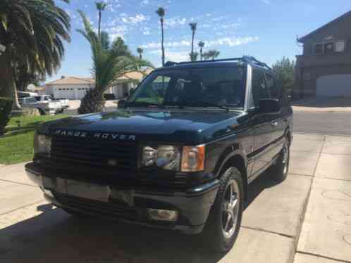 2000 Land Rover Range Rover Number 018 of 125 Sold in USA