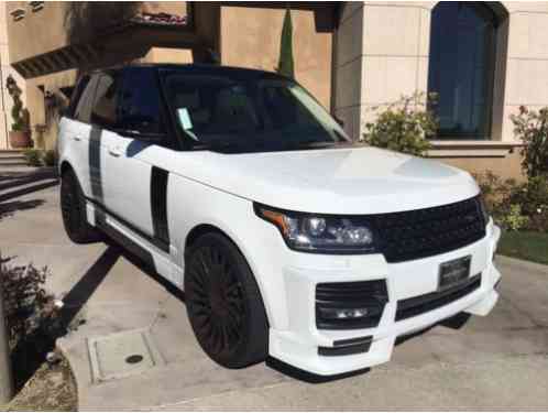 2013 Land Rover Range Rover PLATINUM MOTORSPORTS EDITION