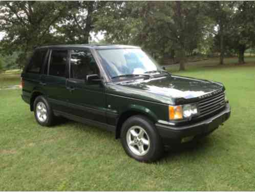 2001 Land Rover Range Rover