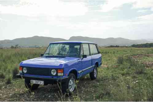 1986 Land Rover Range Rover