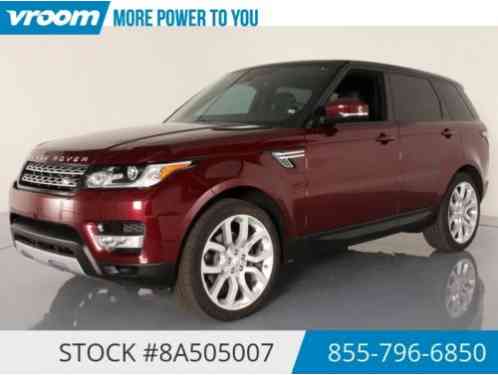 2015 Land Rover Range Rover Sport NAVIGATION PANORAMIC SUNROOF REAR CAMERA BLINDSPOT