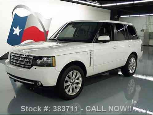 2012 Land Rover Range Rover SUPERCHARGED 4X4 NAV