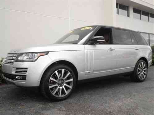 2014 Land Rover Range Rover Supercharged Autobiography Edition
